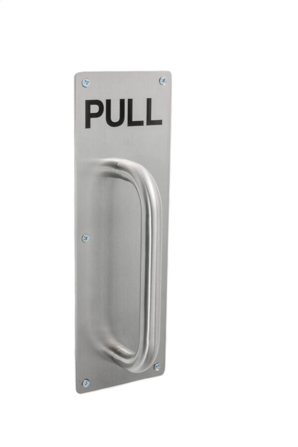 Pull Handles on Plates Stainless Steel PPP-01